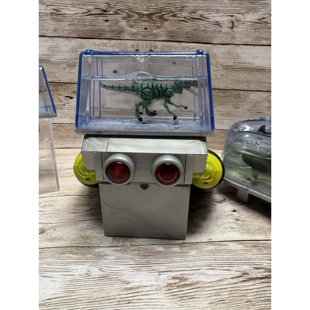 2007 Lot Bio Bytes 5 Animal Electronic Handheld Travel Game Water Tank
